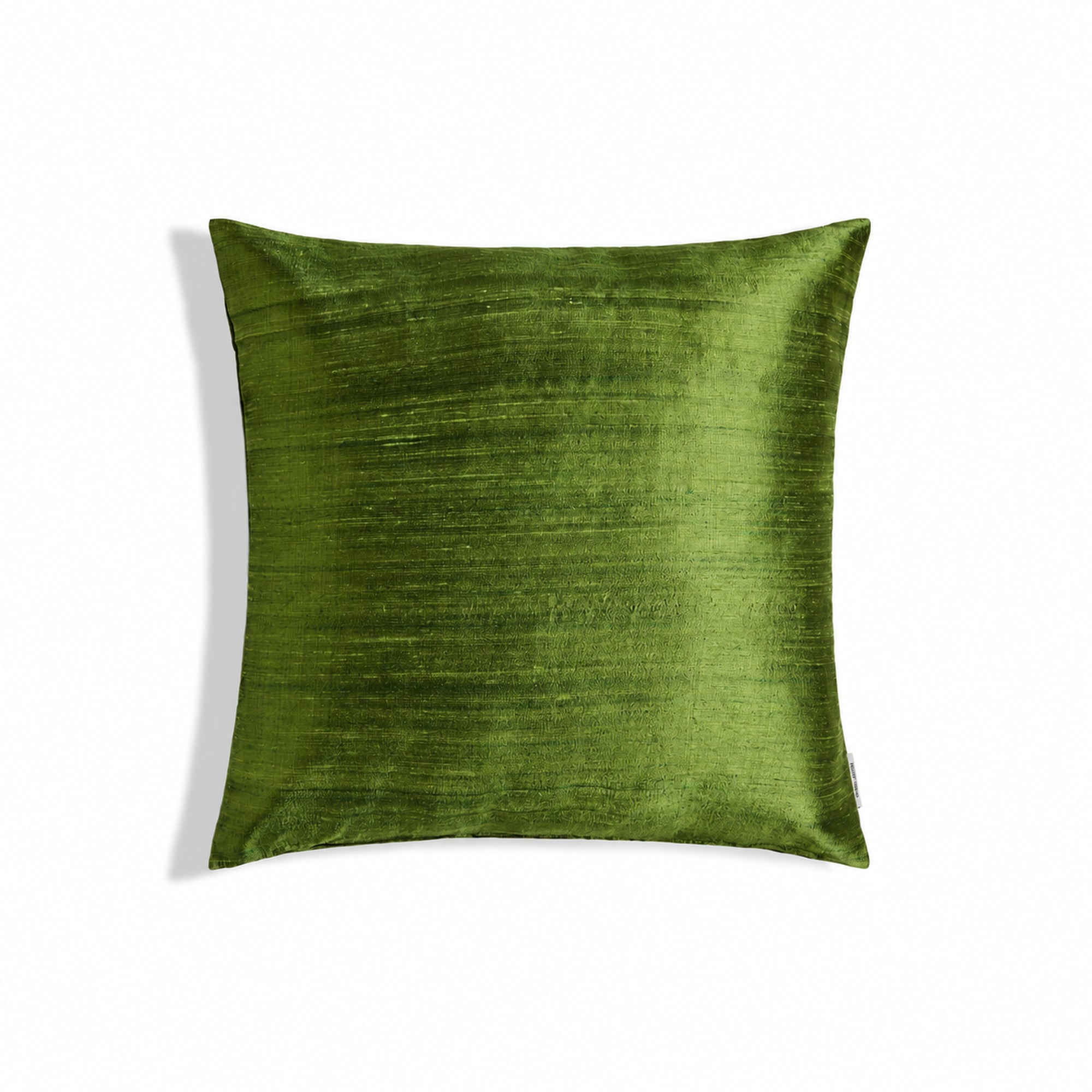 Sankara Silk Pillow - Cactus Green - 16x16 square pillow