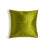 Sankara Silk Pillow - Chartreuse - 16x16 square pillow