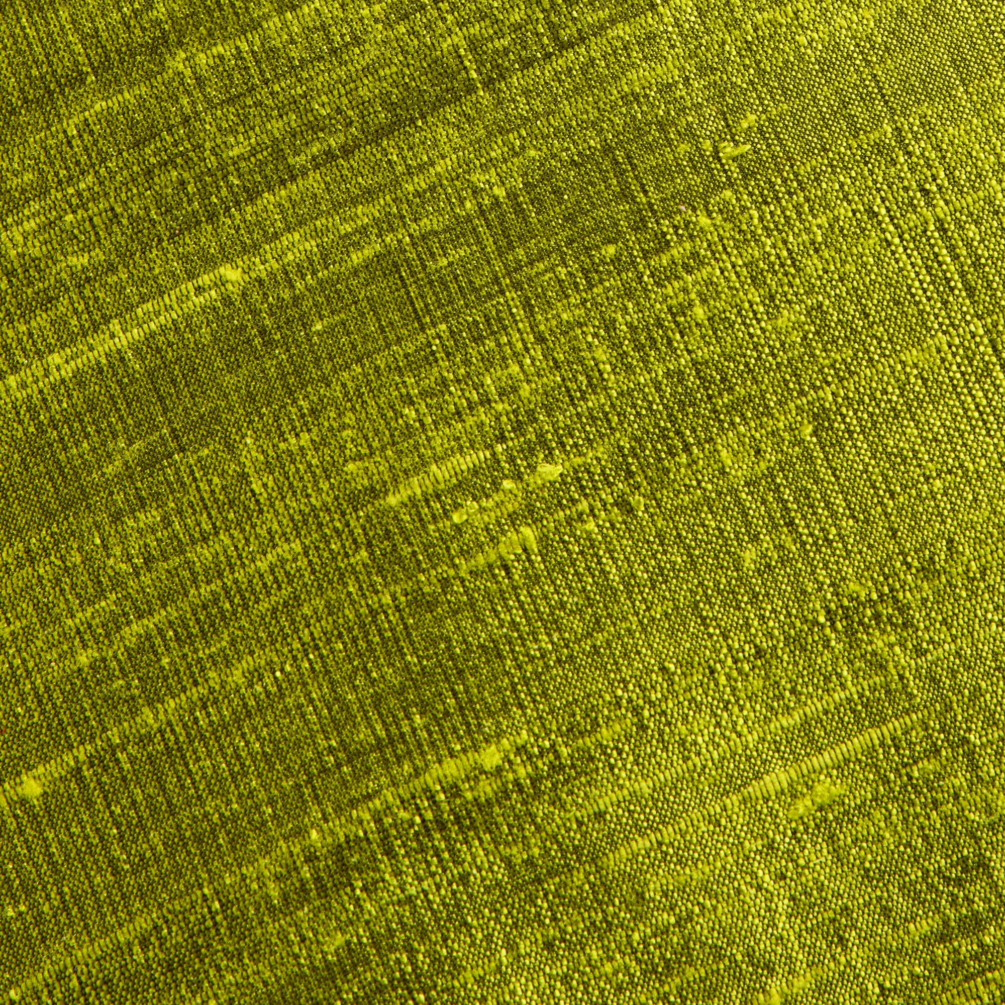 Sankara Silk Pillow - Chartreuse - fabric detail | all-groups