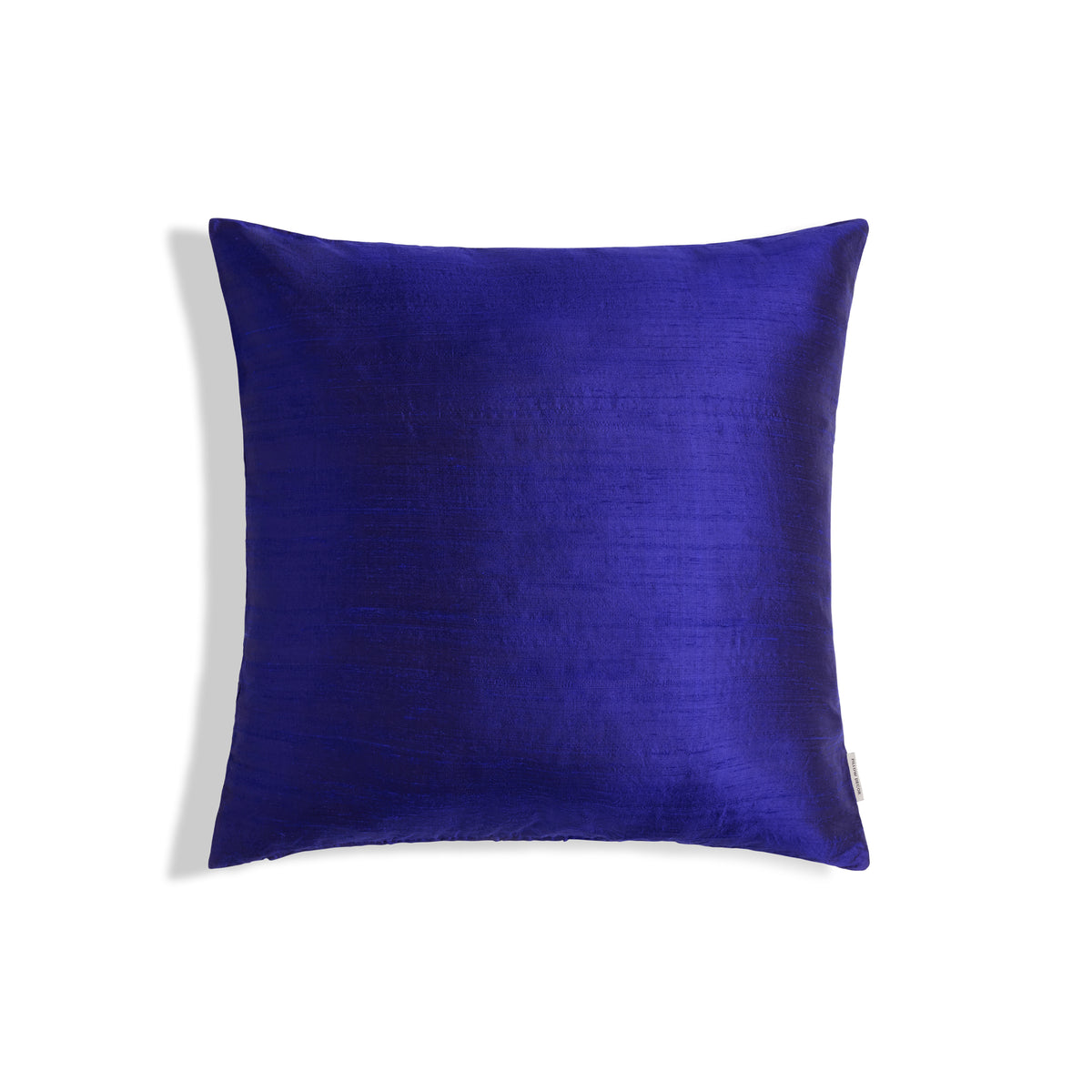Sankara Silk Pillow - Cobalt Blue - 16x16 square pillow
