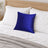 Sankara Silk Pillow - Cobalt Blue - 18x18 square pillow - lifestyle