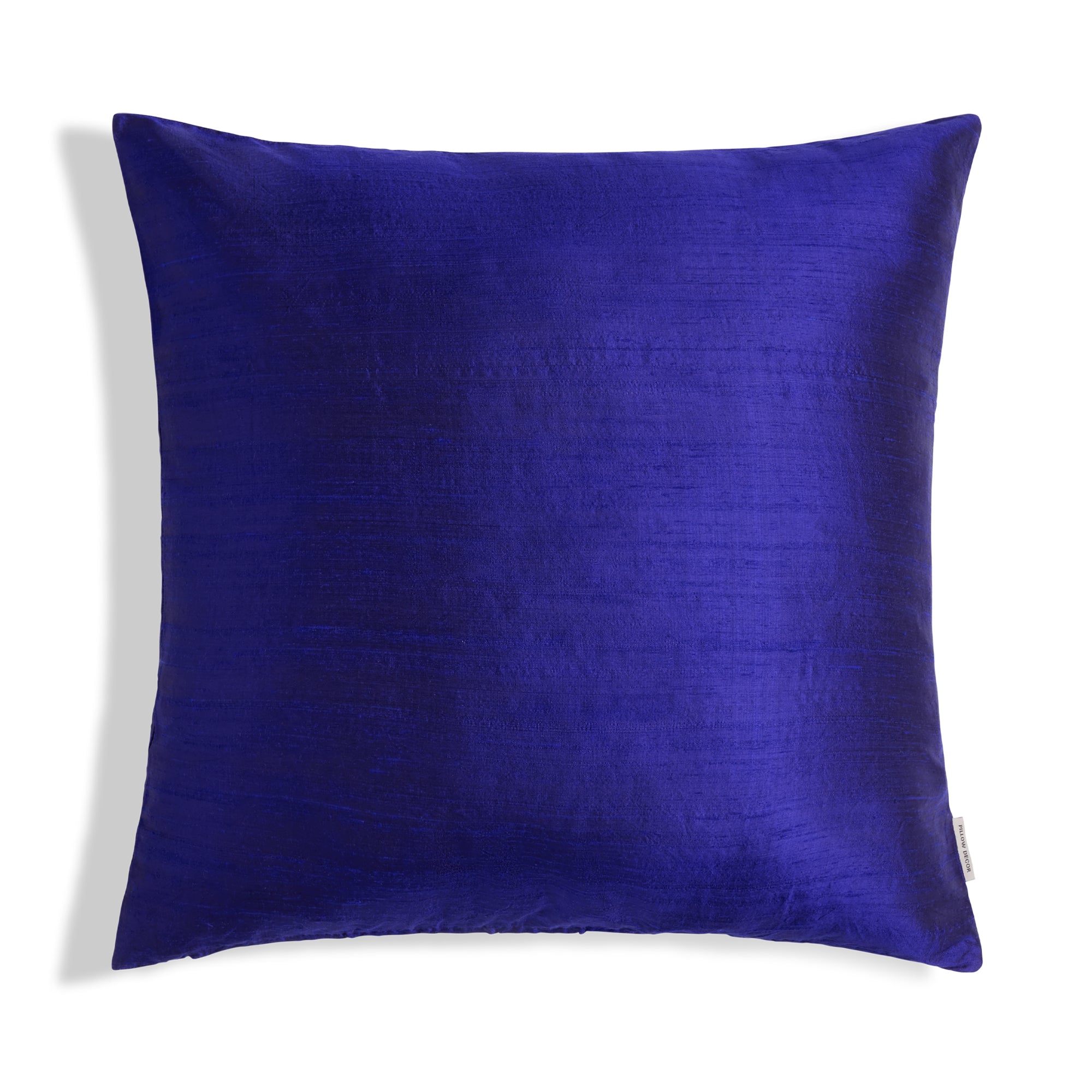 Sankara Silk Pillow - Cobalt Blue - 20x20 square pillow