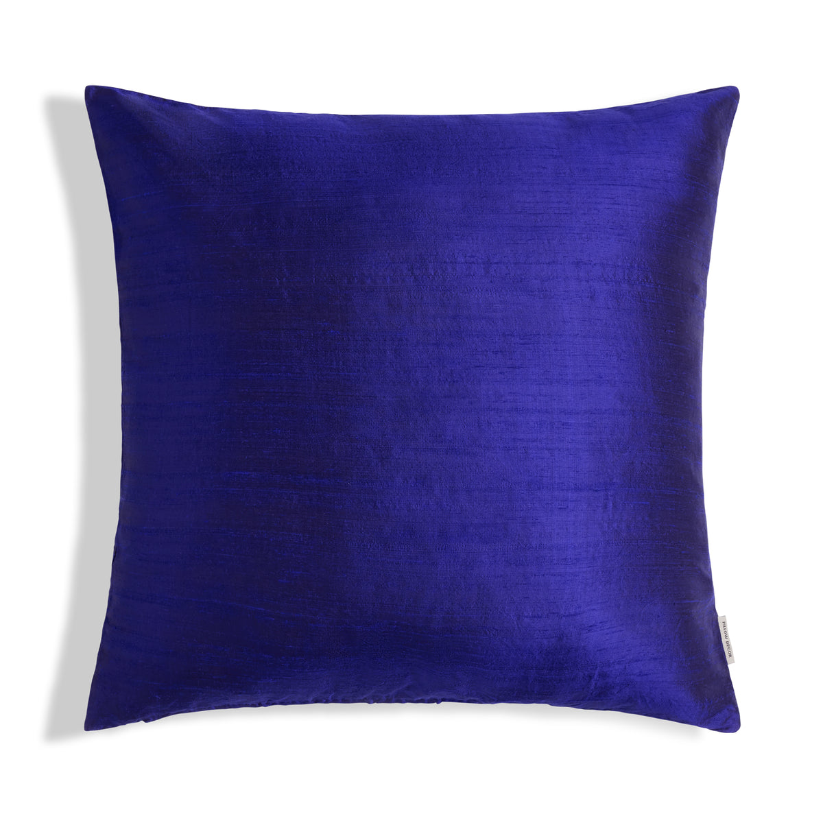 Sankara Silk Pillow - Cobalt Blue - 20x20 square pillow