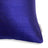 Sankara Silk Pillow - Cobalt Blue - corner detail | all-groups