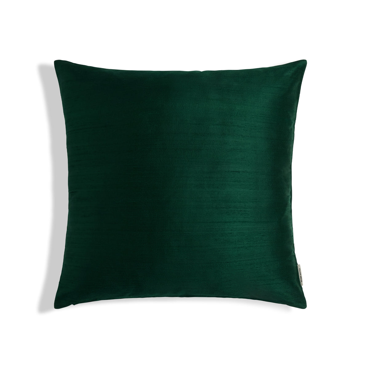 Sankara Silk Pillow - Dark Green - 18x18 square pillow