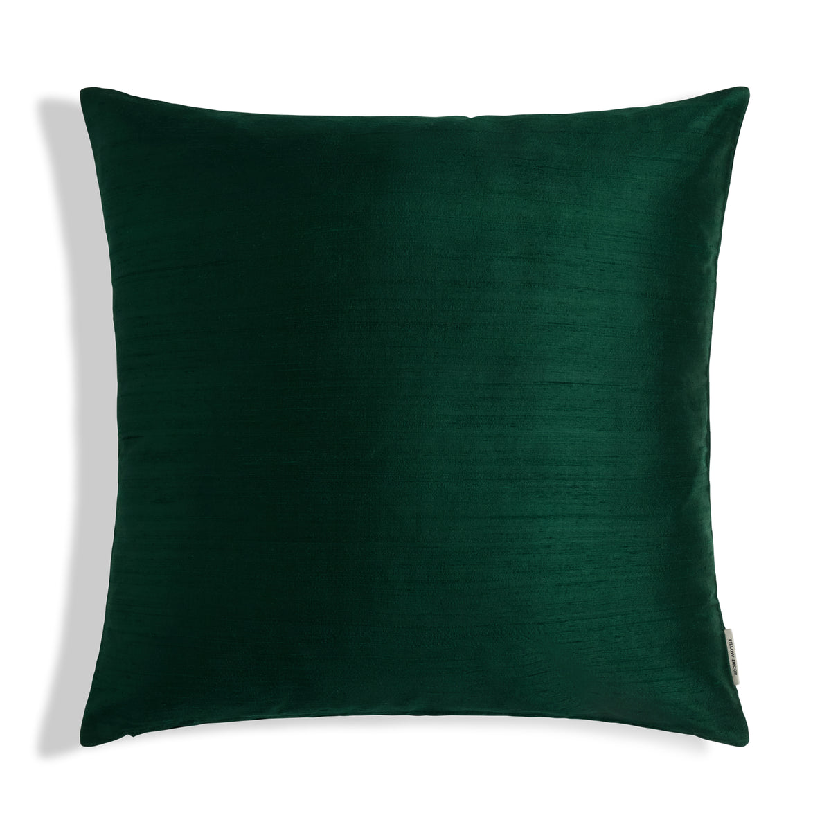Sankara Silk Pillow - Dark Green - 20x20 square pillow