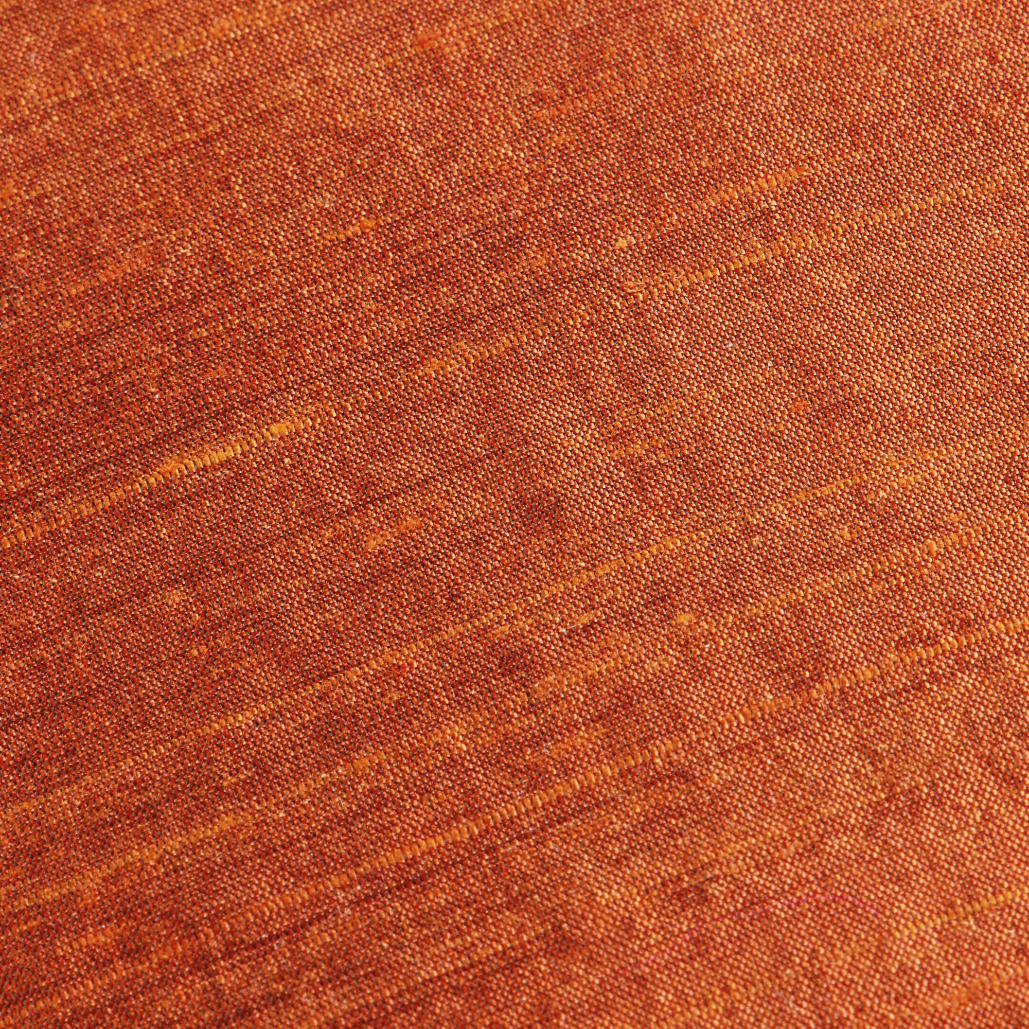 Sankara Silk Pillow - Dark Orange - fabric detail | all-groups