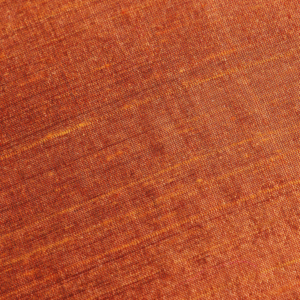Sankara Silk Pillow - Dark Orange - fabric detail | all-groups