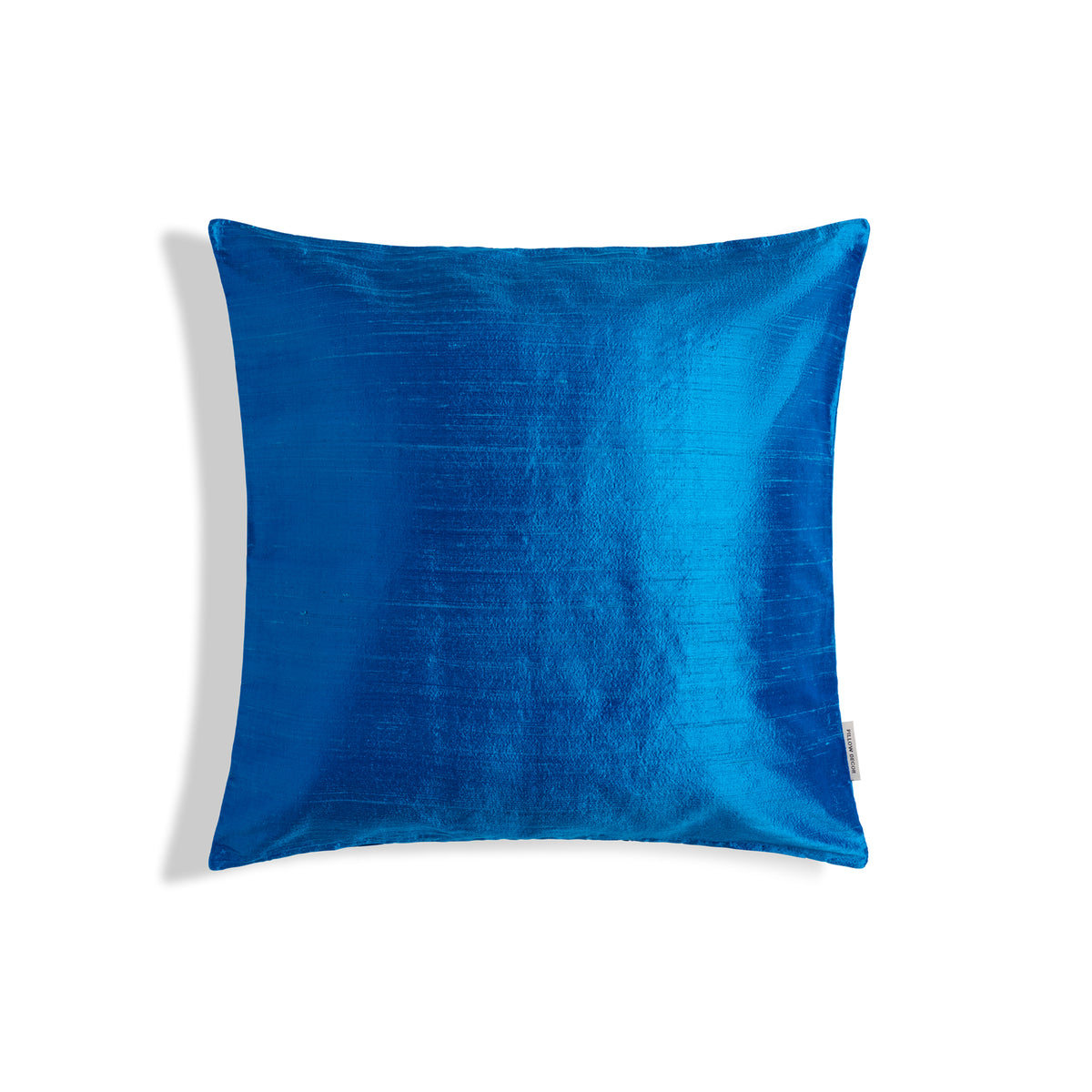Sankara Silk Pillow - Electric Blue - 16x16 square pillow