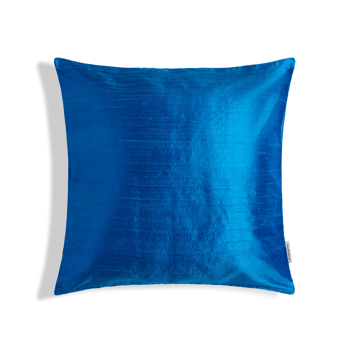 Sankara Silk Pillow - Electric Blue - 18x18 square pillow