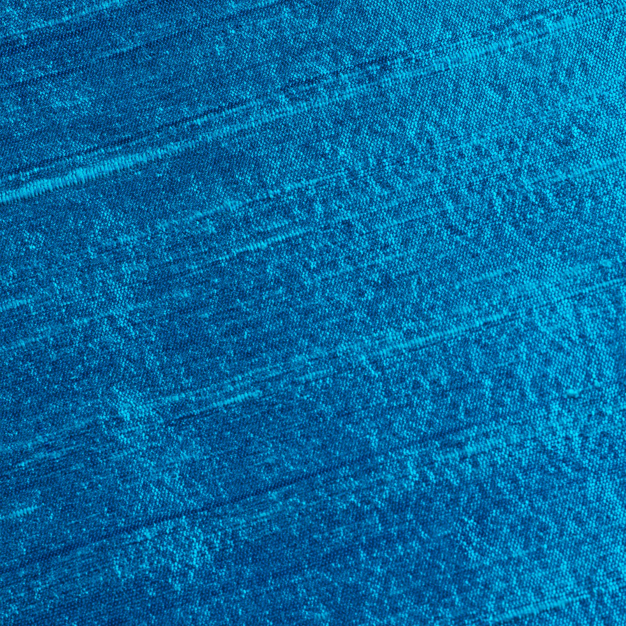 Sankara Silk Pillow - Electric Blue - fabric detail | all-groups
