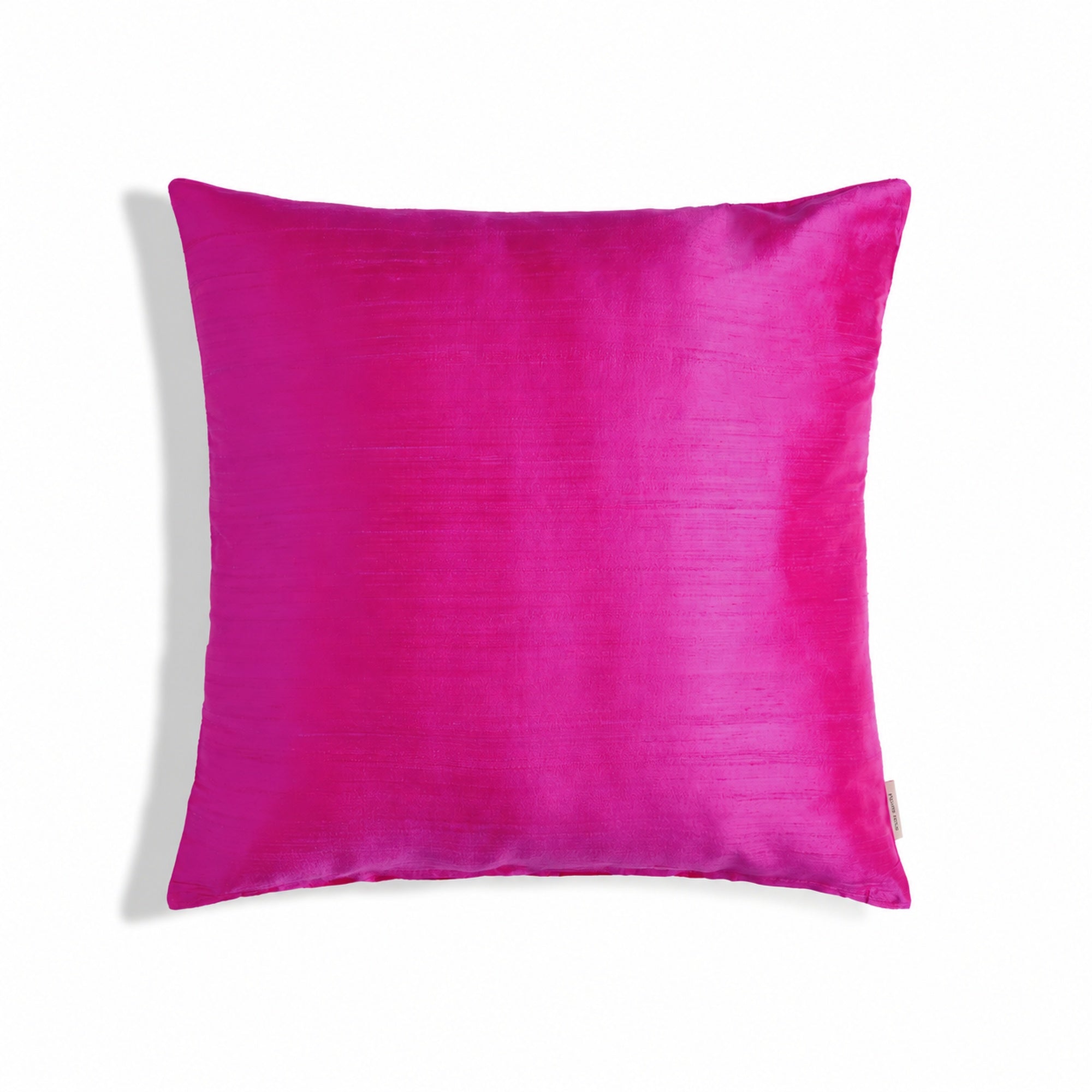 Sankara Silk Pillow - Fuchsia - 18x18 square pillow