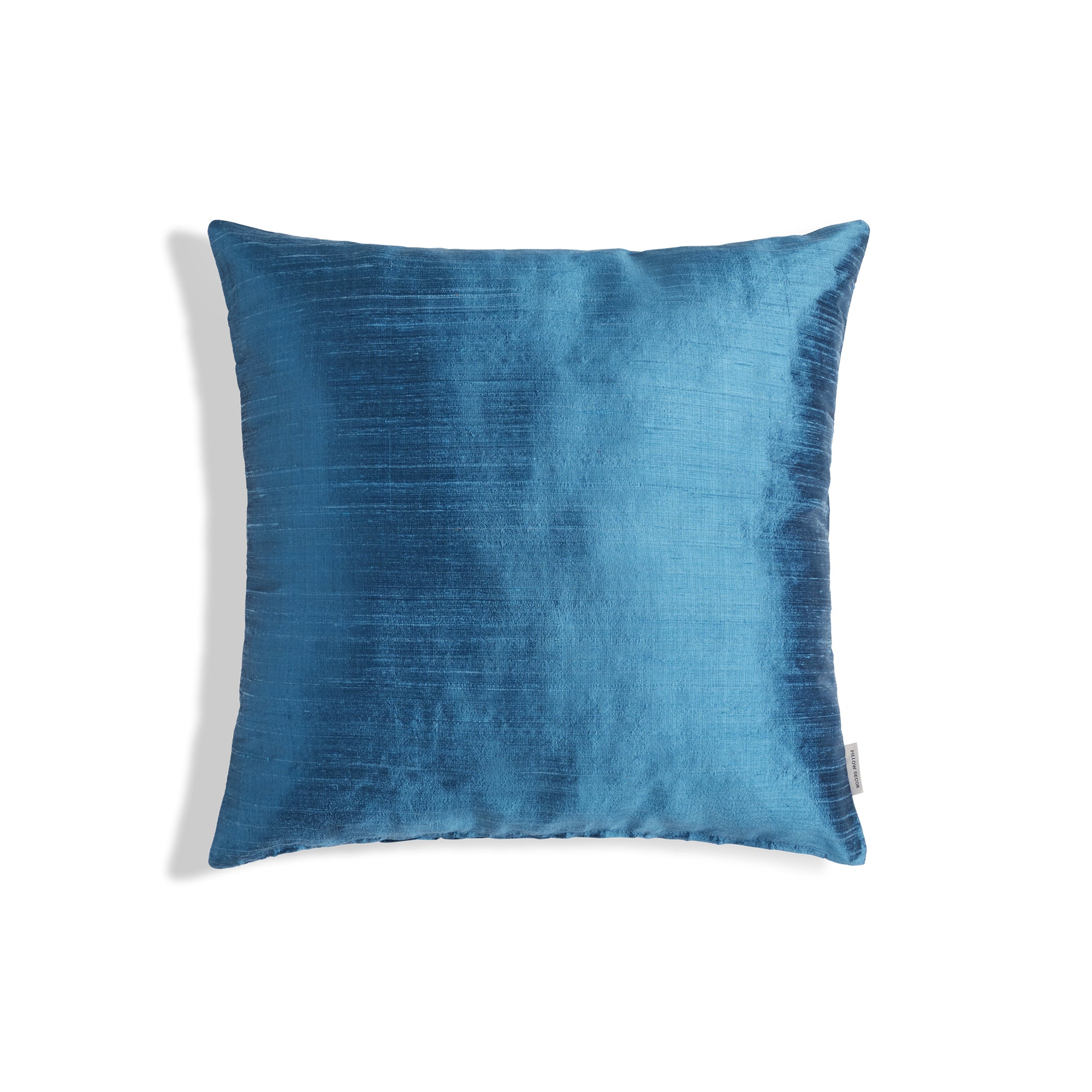 Sankara Silk Pillow - Harbor Blue - 16x16 square pillow