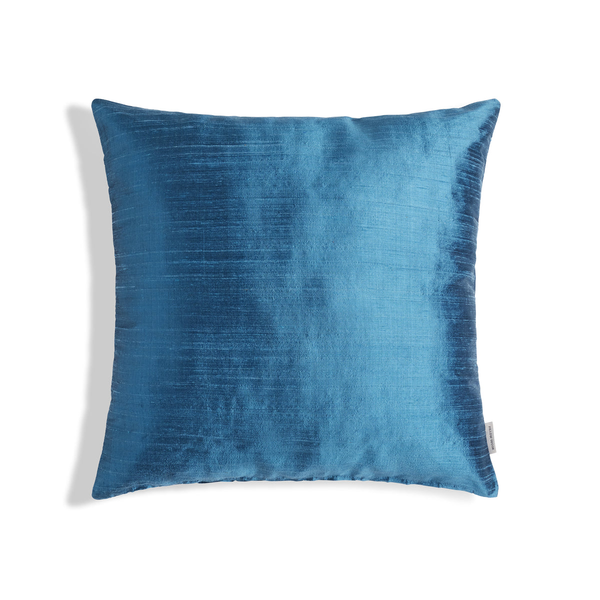 Sankara Silk Pillow - Harbor Blue - 18x18 square pillow