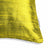 Sankara Silk Pillow - Lime - corner detail | all-groups