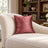 Sankara Silk Pillow - Mauve - 16x16 square pillow - lifestyle | all-groups