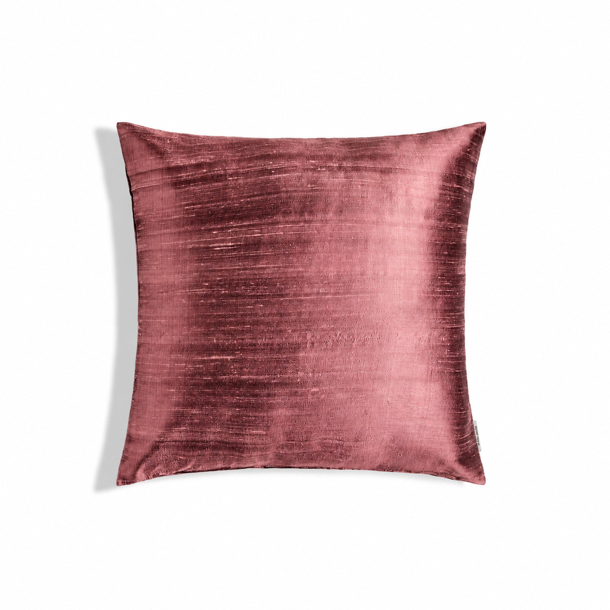 Sankara Silk Pillow - Mauve - 16x16 square pillow