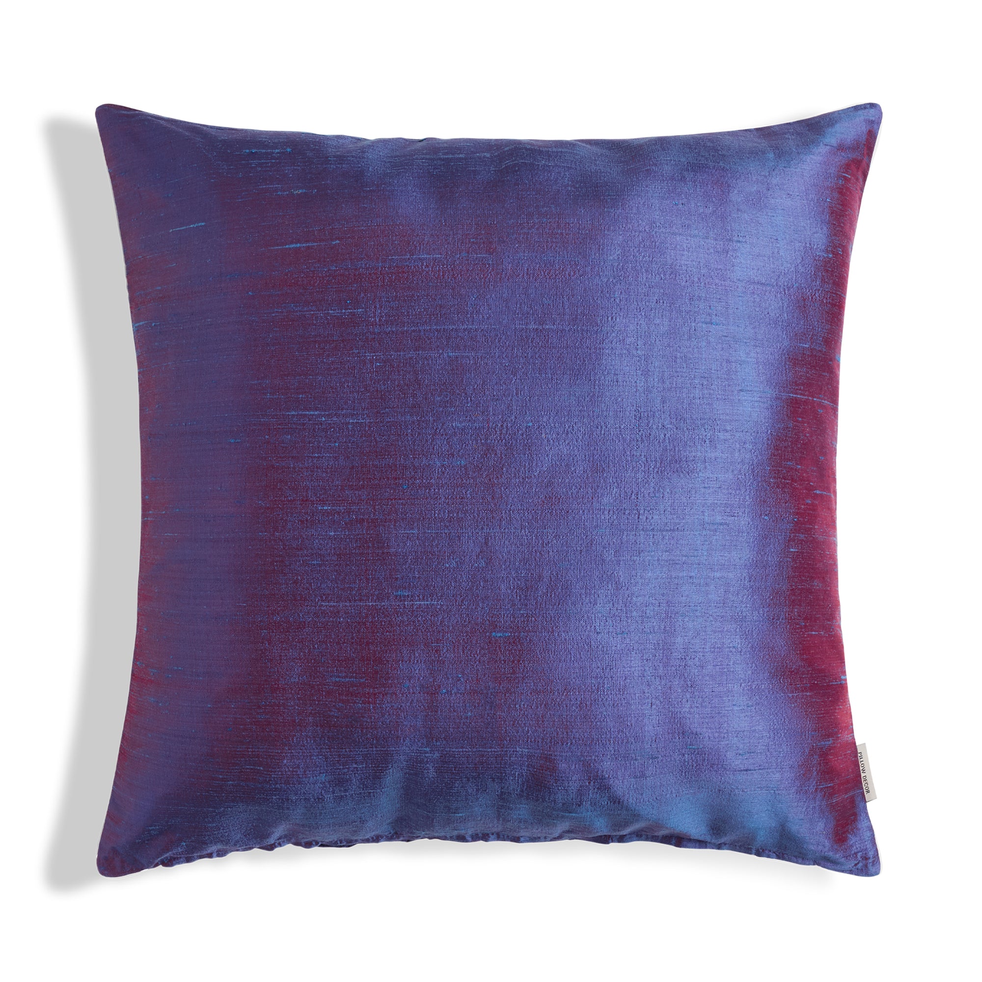 Sankara Silk Pillow - Purple - 20x20 square pillow