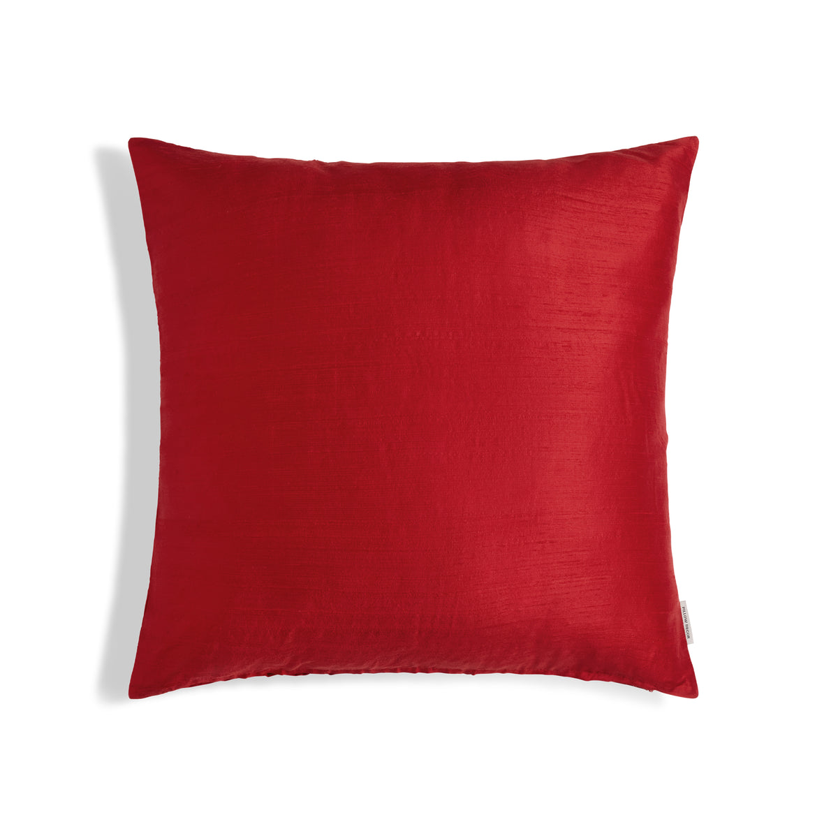 Sankara Silk Pillow - Red - 18x18 square pillow