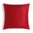 Sankara Silk Pillow - Red - 20x20 square pillow