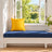 Sankara Silk Pillow - Yellow - 18x18 square pillow - lifestyle
