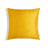Sankara Silk Pillow - Yellow - 18x18 square pillow