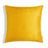 Sankara Silk Pillow - Yellow - 20x20 square pillow
