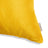 Sankara Silk Pillow - Yellow - corner detail | all-groups