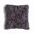 Mongolian Sheepskin Pillow - Pewter - 18x18 square pillow