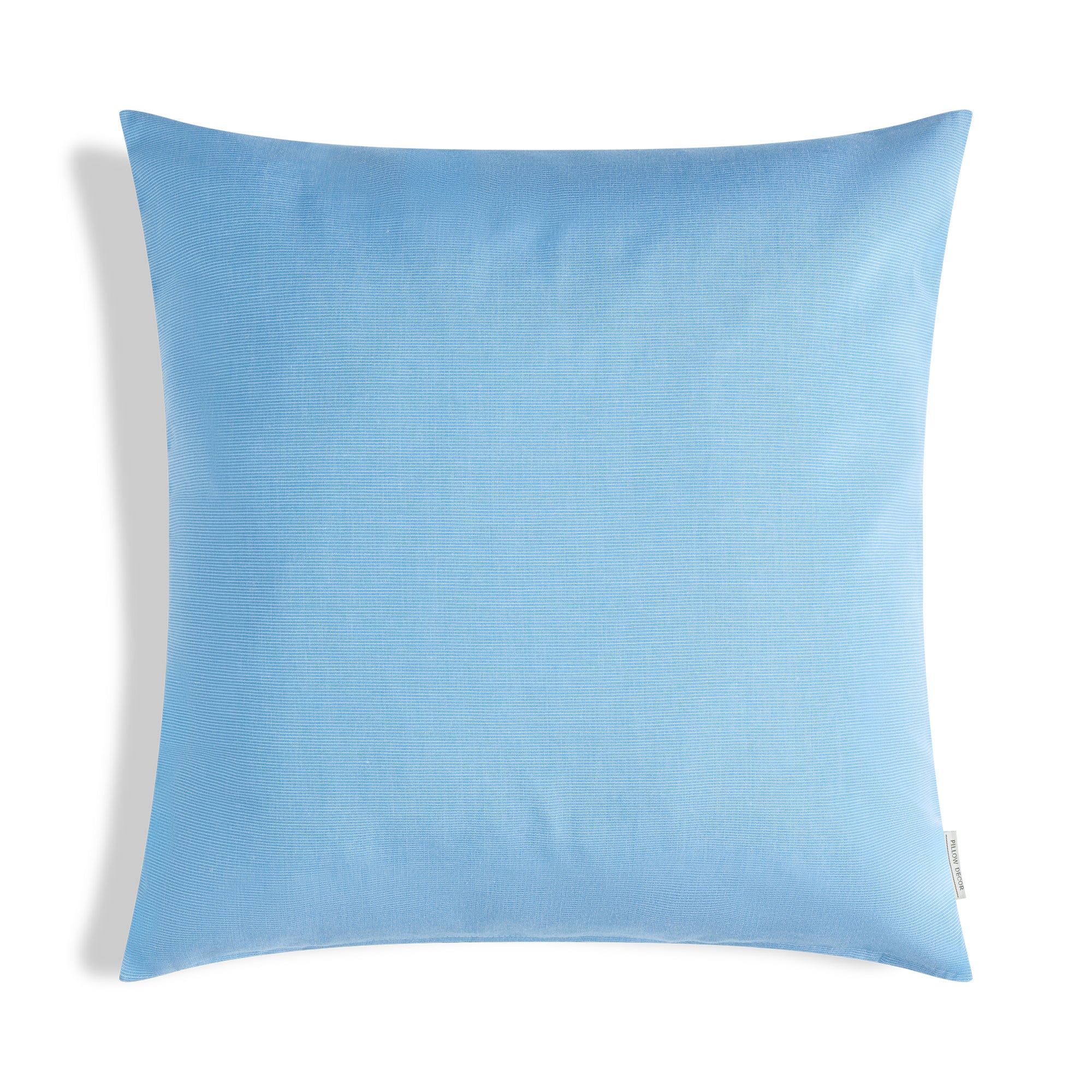 Sunbrella Outdoor Solid Pillow - Blue - 20x20 square pillow