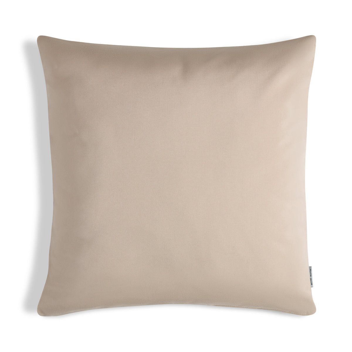 Sunbrella Outdoor Solid Pillow - Antique Beige - 20x20 square pillow