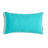 Sunbrella Outdoor Solid Pillow - Aruba Turquoise Blue - 12x20 lumbar pillow