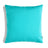 Sunbrella Outdoor Solid Pillow - Aruba Turquoise Blue - 20x20 square pillow