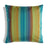Sunbrella Outdoor Stripe Pillow - Homested Lagoon - 20x20 square pillow