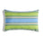 Sunbrella Outdoor Stripe Pillow - Bravada Meadow - 12x20 lumbar pillow