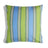 Sunbrella Outdoor Stripe Pillow - Bravada Meadow - 20x20 square pillow
