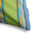 Sunbrella Outdoor Stripe Pillow - Bravada Meadow - corner detail | all-groups