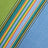 Sunbrella Outdoor Stripe Pillow - Bravada Meadow - fabric detail | all-groups