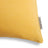 Sunbrella Outdoor Solid Pillow - Buttercup Yellow - corner detail | all-groups
