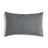Sunbrella Outdoor Solid Pillow - Heather Gray - 12x20 lumbar pillow