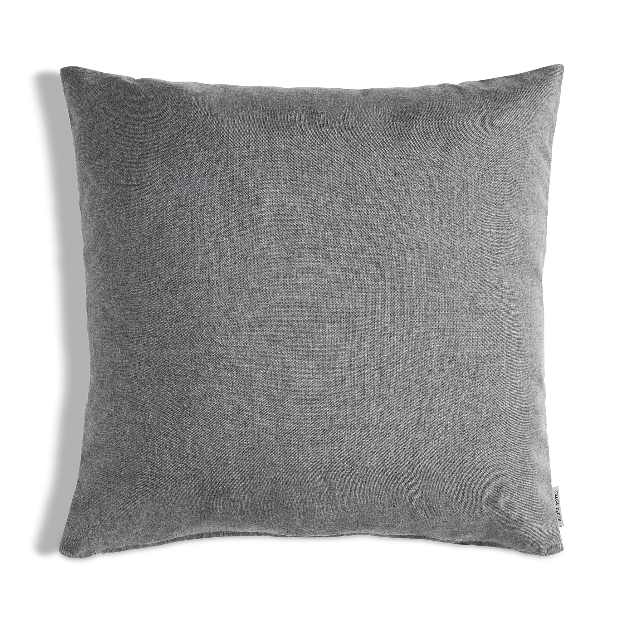 Sunbrella Outdoor Solid Pillow - Heather Gray - 20x20 square pillow