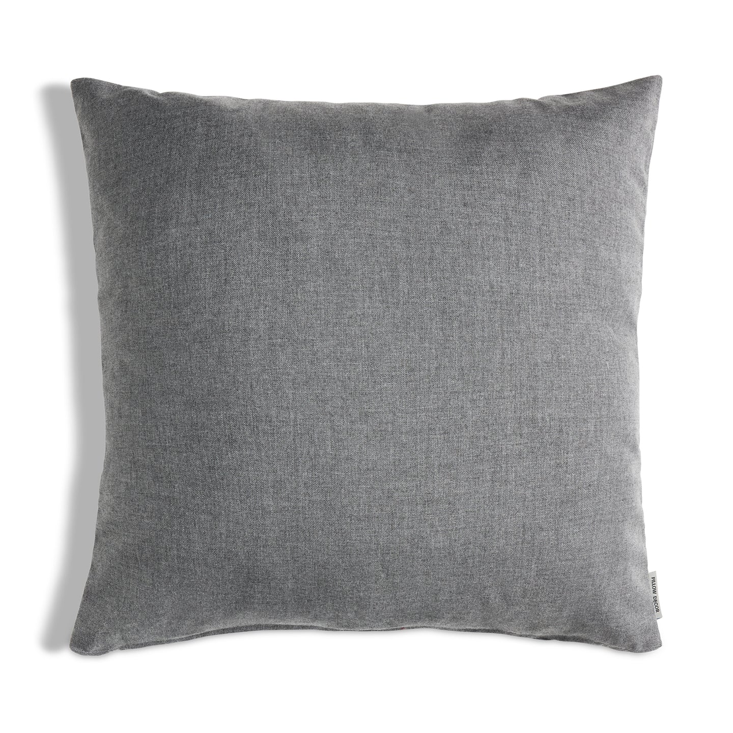 Sunbrella Outdoor Solid Pillow - Heather Gray - 20x20 square pillow