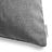 Sunbrella Outdoor Solid Pillow - Heather Gray - corner detail | all-groups