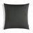 Sunbrella Outdoor Solid Pillow - Dark Gray - 20x20 square pillow
