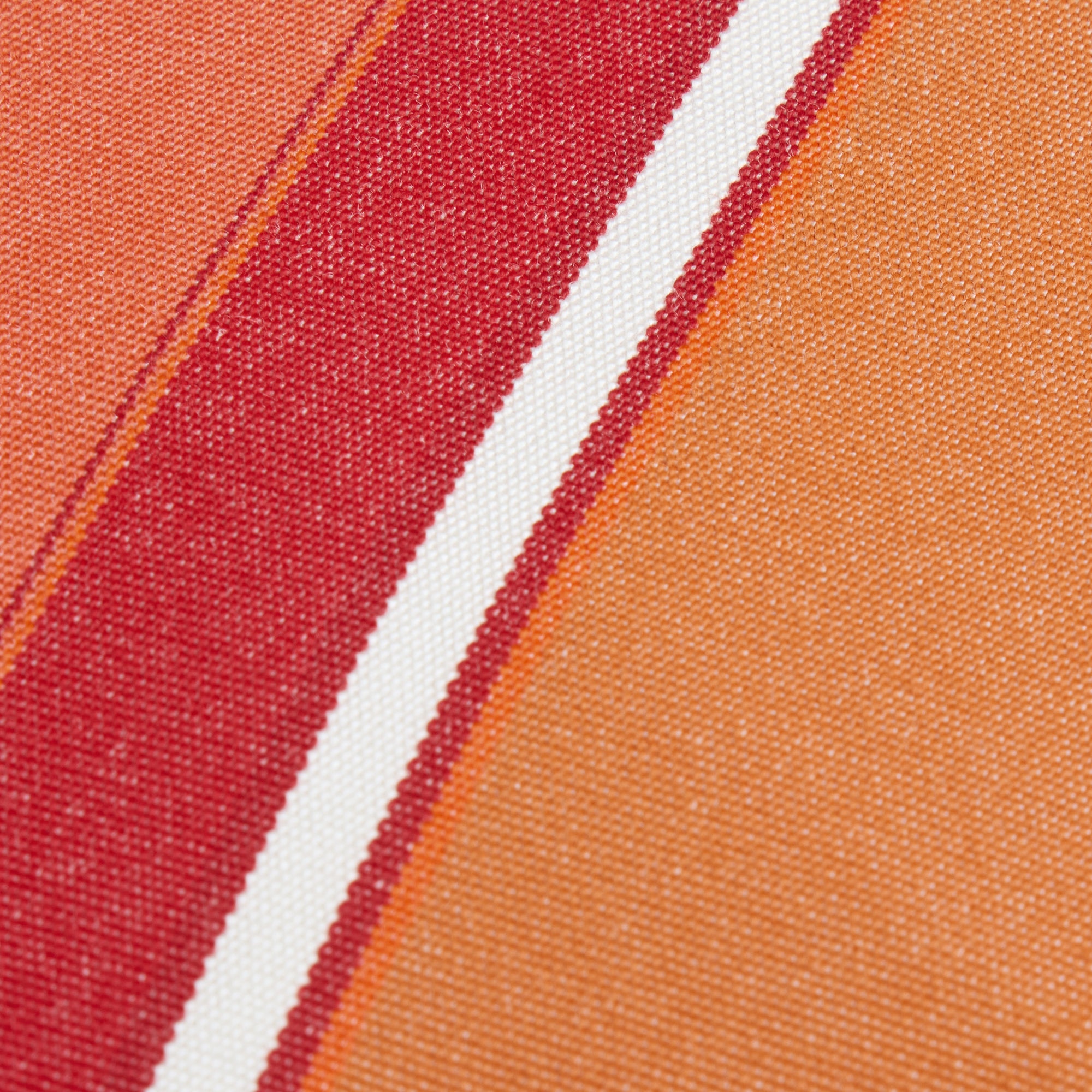 Sunbrella Outdoor Stripe Pillow - Dolce Mango - fabric detail | all-groups
