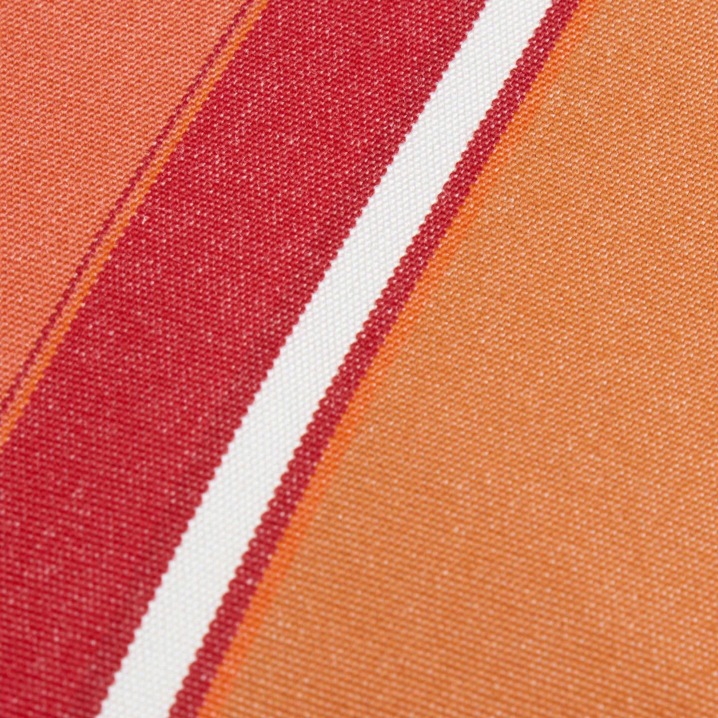 Sunbrella Outdoor Stripe Pillow - Dolce Mango - fabric detail | all-groups