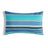 Sunbrella Outdoor Stripe Pillow - Dolce Oasis - 12x20 lumbar pillow