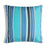 Sunbrella Outdoor Stripe Pillow - Dolce Oasis - 20x20 square pillow