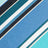 Sunbrella Outdoor Stripe Pillow - Dolce Oasis - fabric detail | all-groups