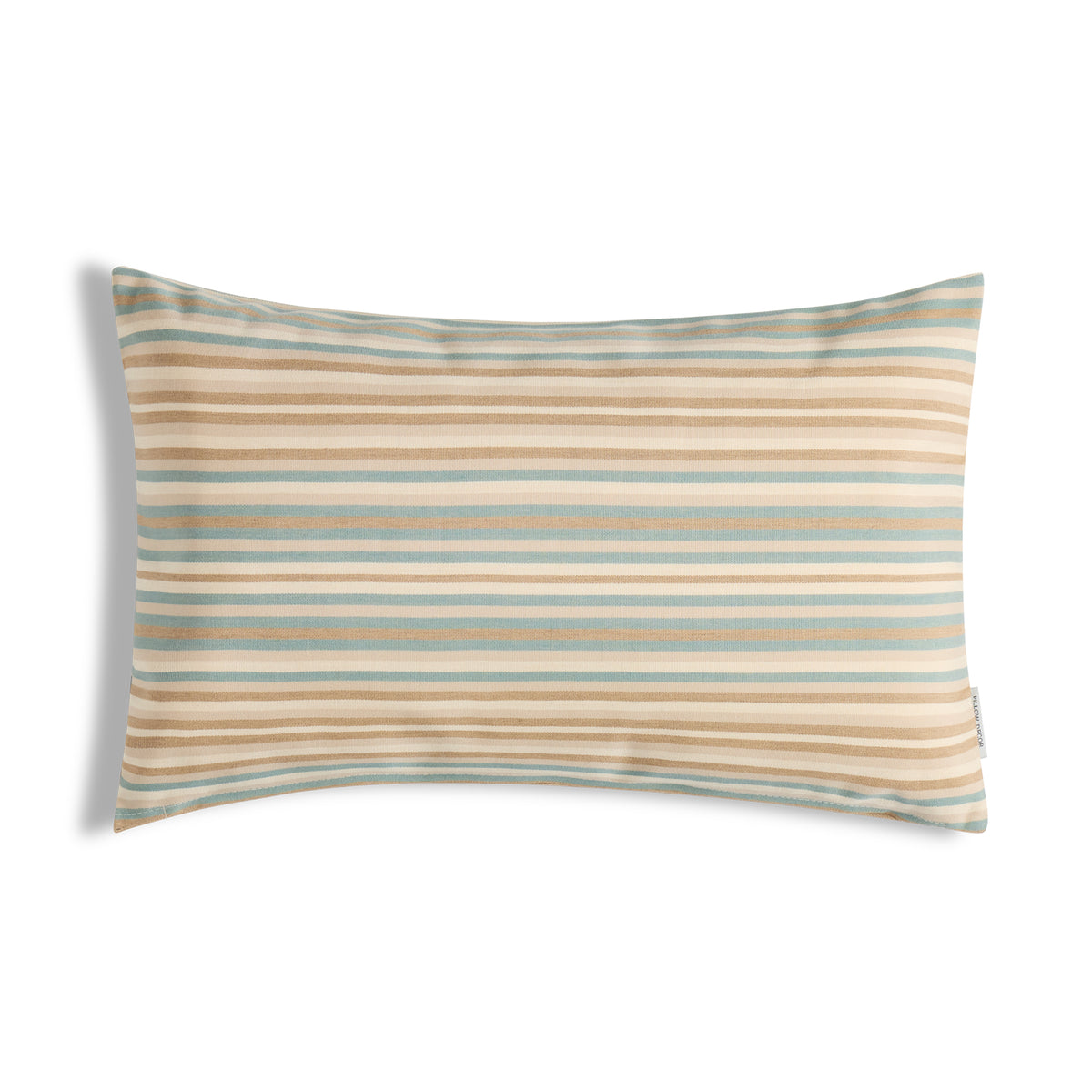 Sunbrella Outdoor Stripe Pillow - Bungalow Beige - 12x20 lumbar pillow